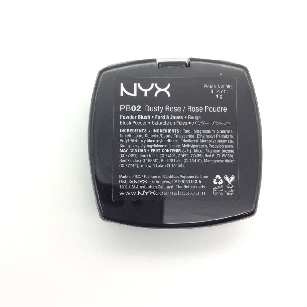 NYX Cosmetics Powder Blush 0.14oz/4g (Dusty Rose)